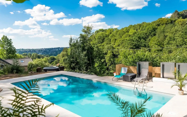 Holiday Home With Sauna and Swimming Pool