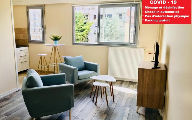 Studio Richelieu 1 et son parking privé