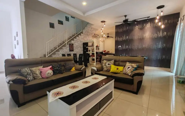Sitiawan Paradise Modern HOme Team Building 15PAX short stay – Guest Rooms – Lumut