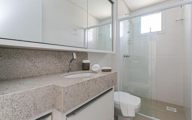 Apto C/churraq a 400m da Praia nos Ingleses Mdr102