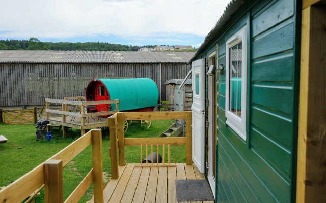 Unique Upcycled Straw Trailer @ Westcote