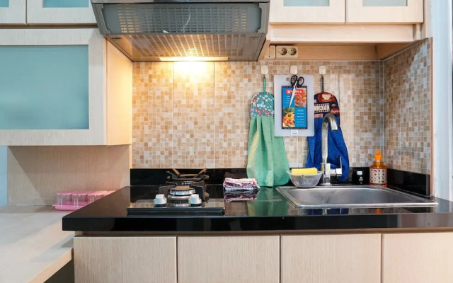 Tranquil Green Pramuka 2BR Apartment near Shopping Center