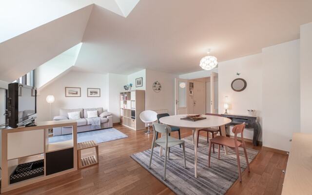 Balcon sur le lac Appartement privé