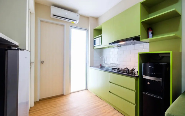 Connect to Pool 2BR Apartment at Bassura City