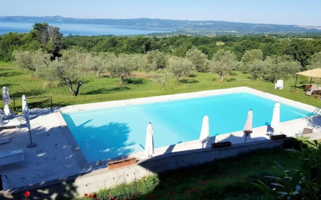 Rustic Country House With a View of Lake Bolsena