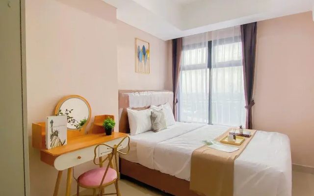Soft Pastel Minimalist 3Br At Pollux Chadstone Apartment