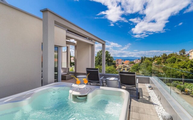 Beautiful Home in Malinska with Hot Tub, 3 Bedrooms & Sauna