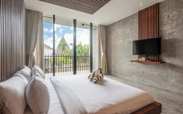 C La Villa Modern 4br Villa Canggu Beach 5mins