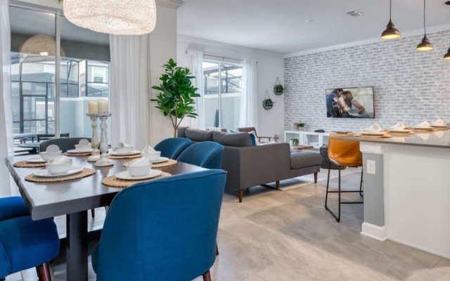 4224 Modern 4BD Private Pool - Near Disney