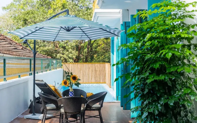 Villa in Siolim Near Morjim Beach