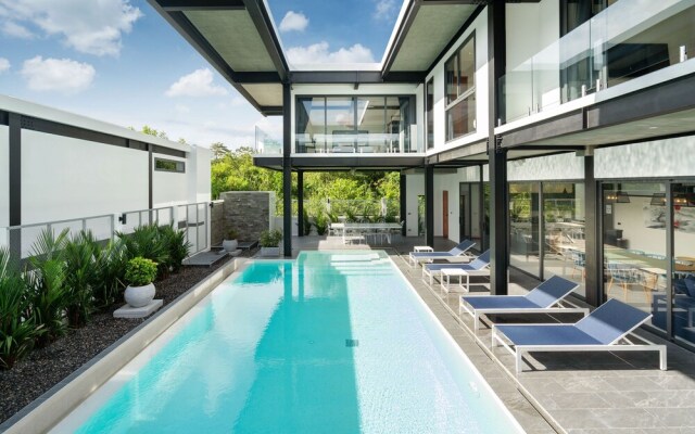 Design 12m Oxygen Pool Villa Sunset 2