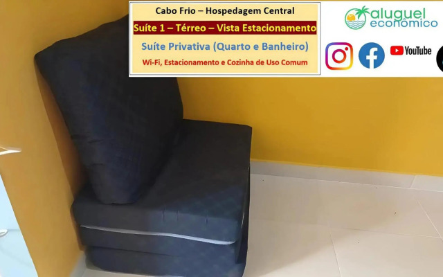 Cabo Frio - Hospedagem Central - Aluguel Economico