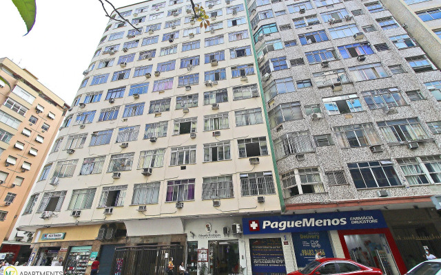 Studio vista mar para 4 pessoas em Copacabana