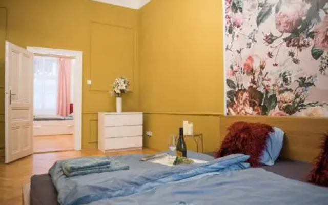 Colorful Wenceslas Square Apartment