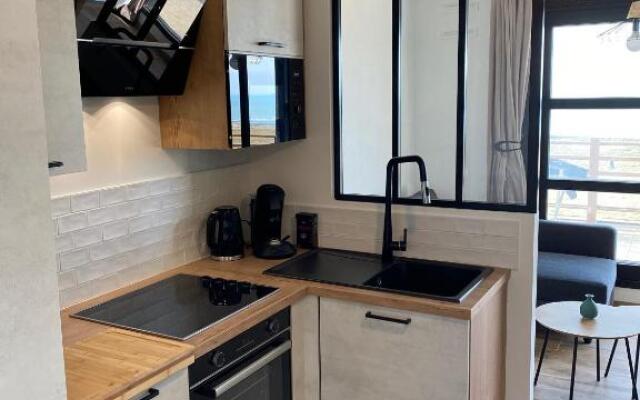 Superbe studio vue mer sur un site d'exception