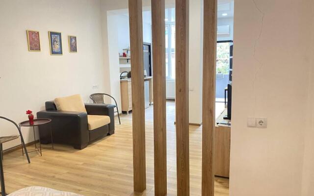 City Center Apart with Garden AC Near Metro