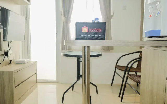 2BR at Green Pramuka Apartment with Mall Access