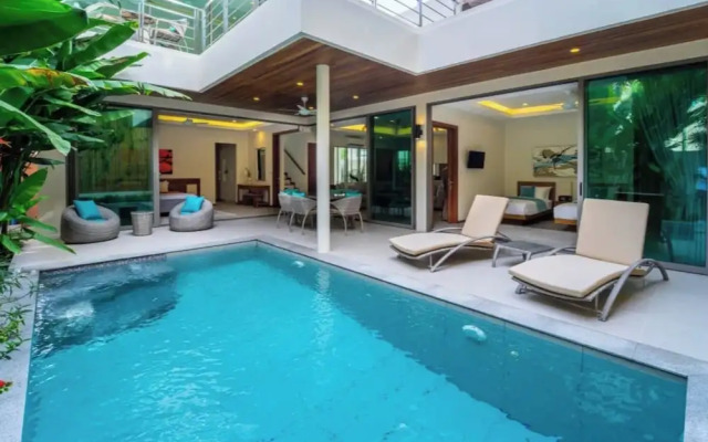 Villa with Pool&Jacuzzi Near Beach V236