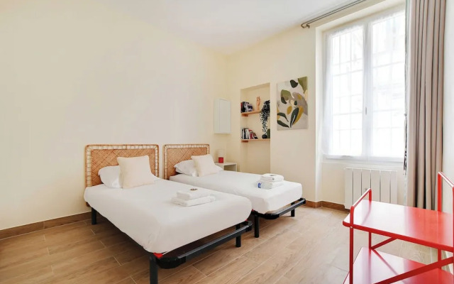 Charming Apartment - 2br/6p - Paris Center