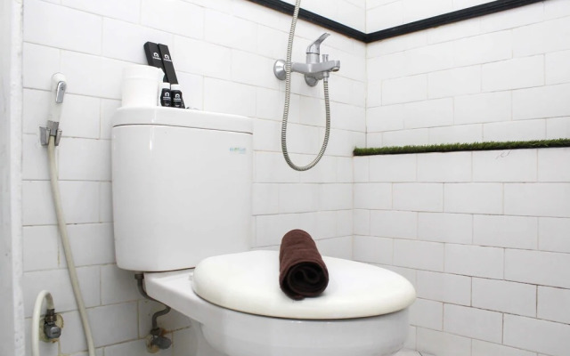 White and Nice 1BR at Bassura City Apartment