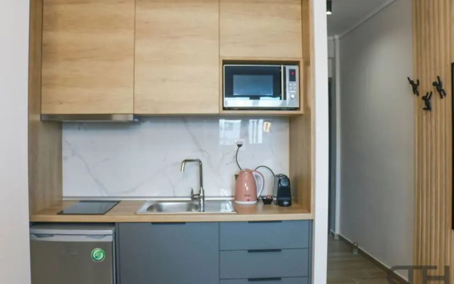 New Deluxe Studio 1 - Downtown Thessaloniki-fully Equipped
