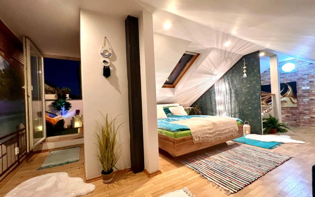 Duplex 2 with quiet terrace on Wenceslas Square