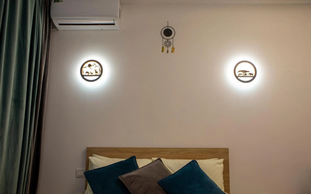 Уютная студия с видом на горы