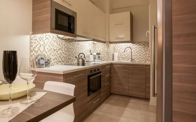 Gold and Blue Luxurious Apartment