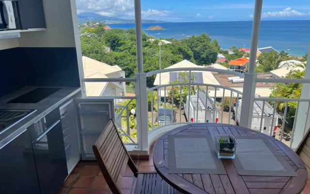 Appartement 2 piscines et vue mer