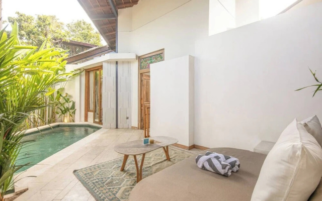 Chic 1-br Villa With Pool, 800m From Echo Beach