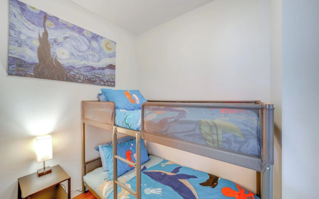 Walk to Lake Chelan: Top-level Waterfront Condo