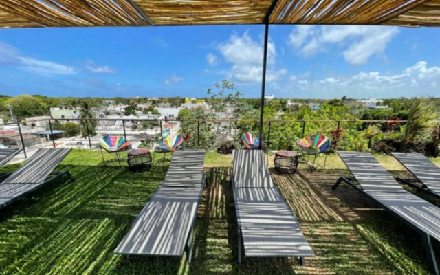 Jungle Lofts in Tulum Centre Rooftop Patio Pool M3