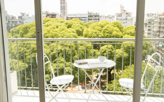 Sunny design apartment with amazing view