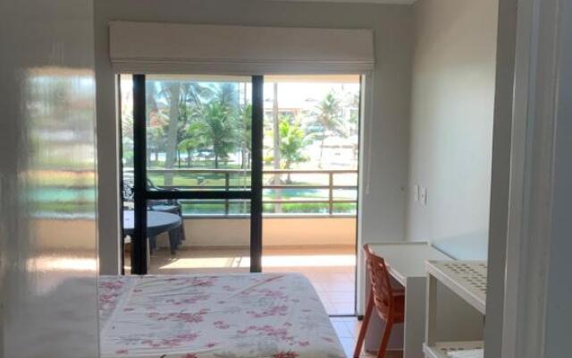 Apartamento na beira da praia, no Aquaville Resort