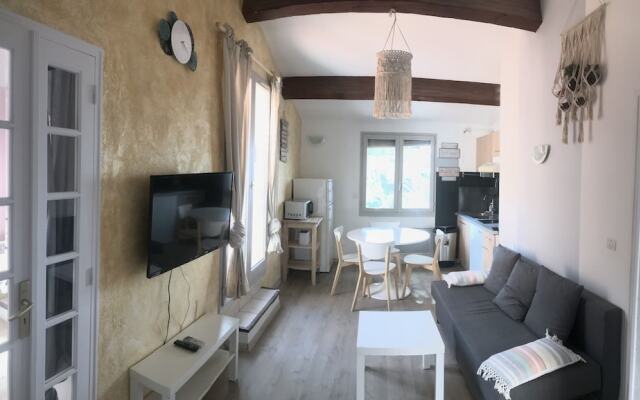Maison terrasse parking plages vue mer