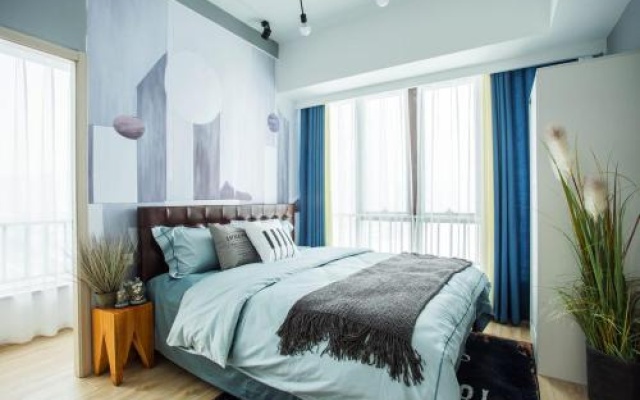 Hefei Binhu New District·Wanda City Subway Station· Locals Apartment 00143950 – Guest Rooms – Hefei