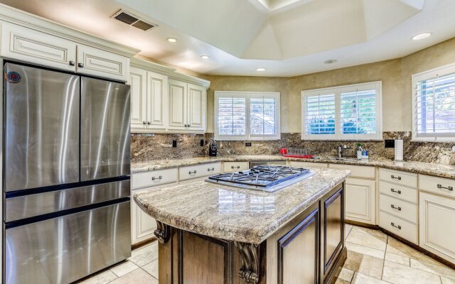 Billiards & Private Pool: Bright Clovis Home!