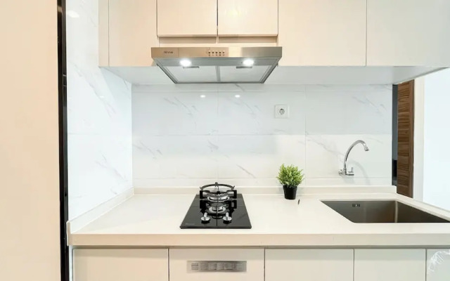 Elegant And Homey 3Br Apartment Sky House Bsd