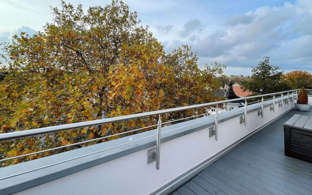 Modernes Apartment über den Dächern von Osnabrück