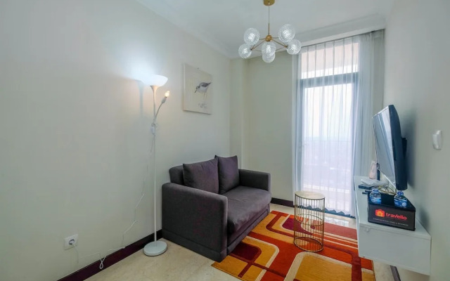 Comfy 1BR with City View at Permata Hijau Suites Apartment
