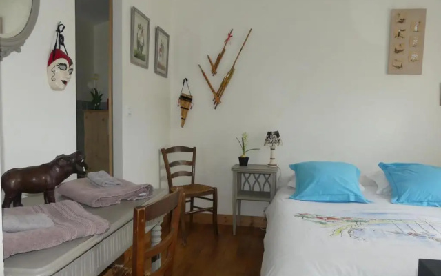 La Passerose jardin clos 300mplage la Couarde sur mer
