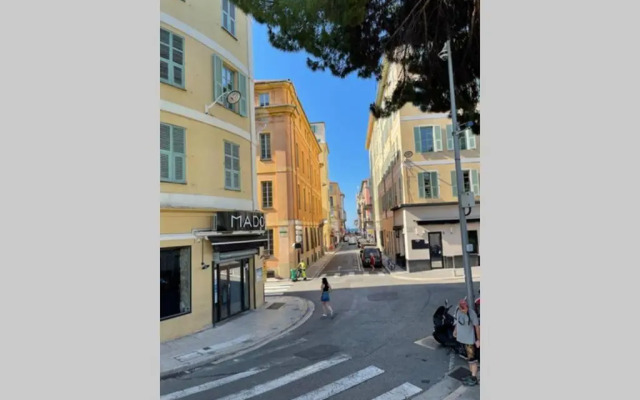 Spacious 3 BR flat Nice center - magnificent view-parking