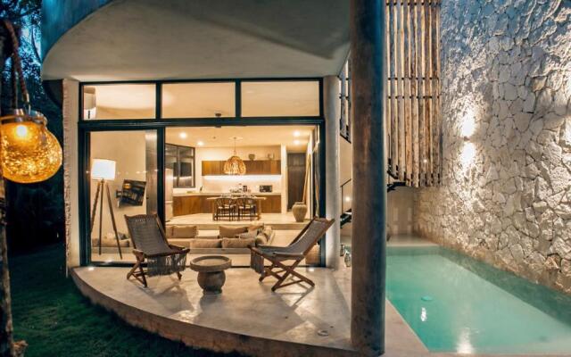 Private Pool Jungle Boho Villa Soona 7A