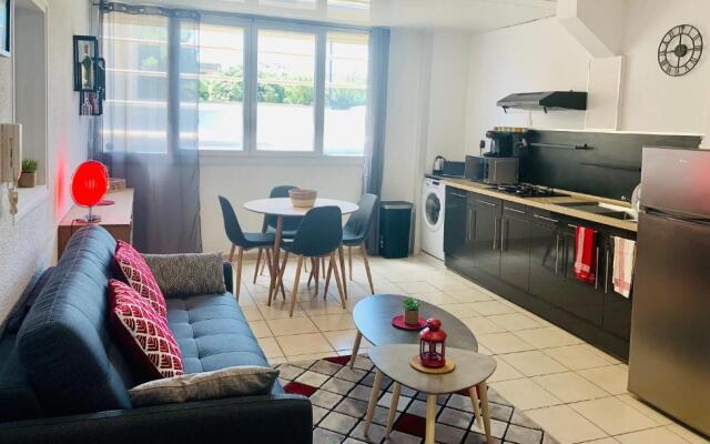 L'Evasion Catalane, 20m de la plage, 44m2, parking sous terrain