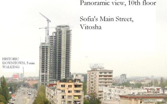 Panoramic Downtown Vitosha Apartment