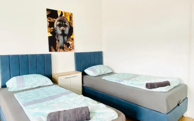 Spacious 4BR for 15 & 15 Min to Danube