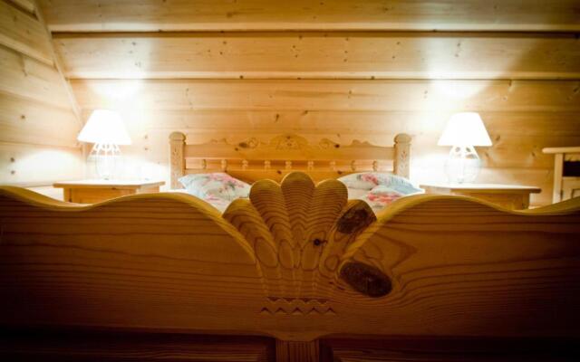 Domek Krupówki z widokiem na Giewont