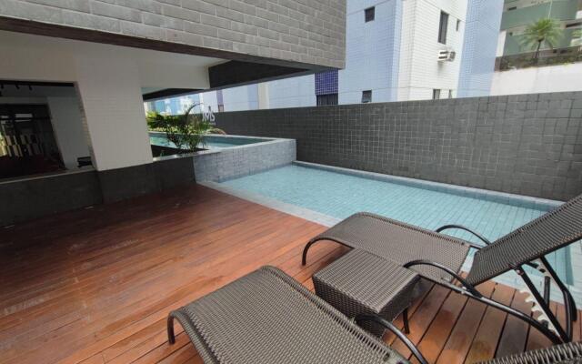 Qavi - Flat completo em Tambaú #CoHouse1603