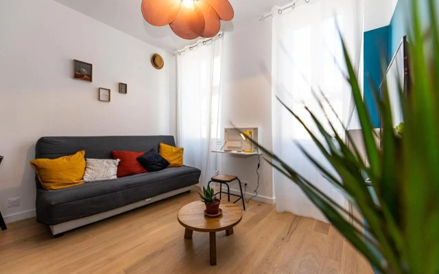Noa : Joli studio cosy avec chambre