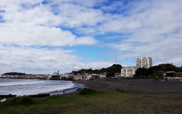 Property with One Bedroom in Ponta Delgada, with Wonderful Sea View And Wifi - 1 Km From the Beach